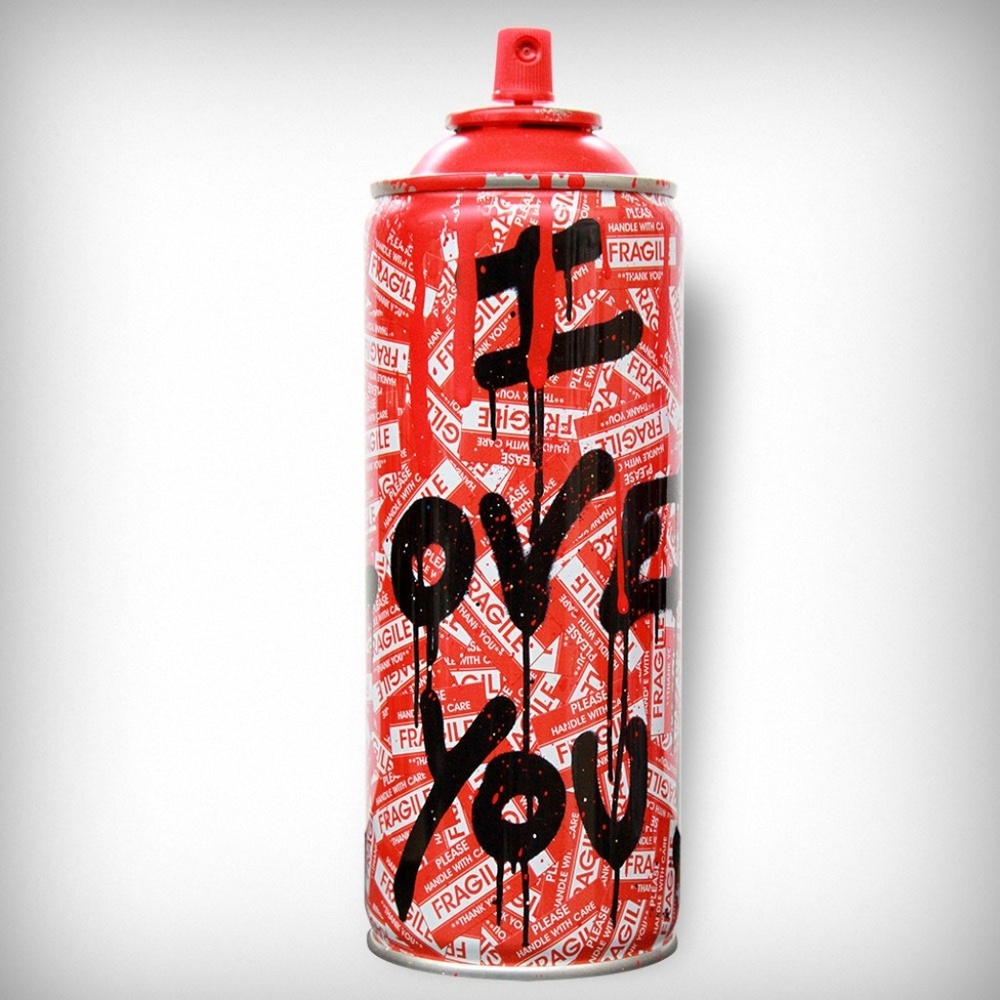 Mr. Brainwash "Can I Love You" - Red